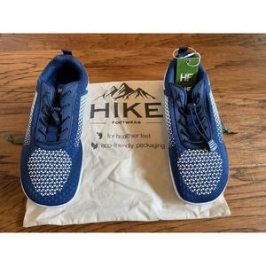 NWT Hike Footwear HF Cloud Unisex Barefoot Blue Sz EU 45 W14 M12 w/ gift bag